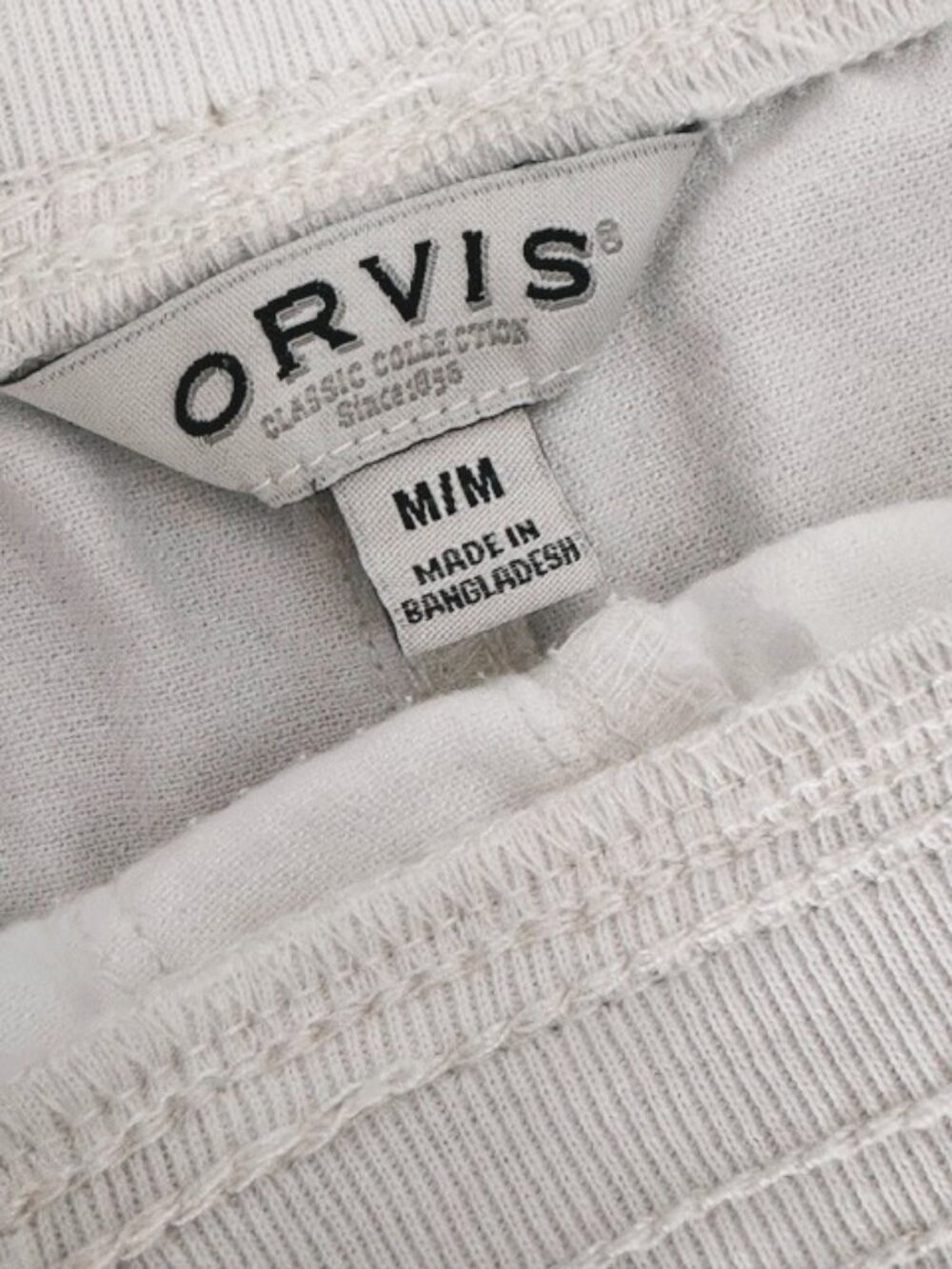 Women's Orvis Classic Collection White Drawstring Pull-On Shorts - Size Medium - Picture 5 of 13
